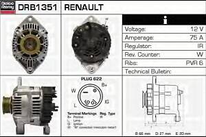 Генератор для моделей: RENAULT (CLIO, LAGUNA, LAGUNA, MEGANE, MEGANE, MEGANE, ESPACE, MEGANE)