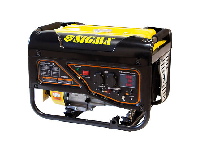 Генератор бензиновий 2.5/2.8 кВт 4-х тактний, ручний запуск Pro-S SIGMA (5710521) - Фото 5