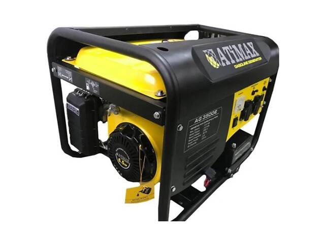 Генератор бензиновий Atimax AG-3500-E 2,8 кВт 1 фазний - Фото 2