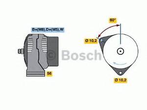 Генератор BOSCH 0986046000 на JOHN DEERE Series 6010