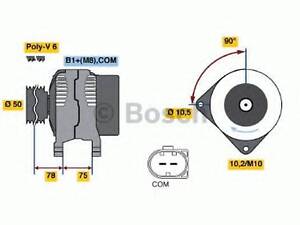 Генератор BOSCH 0986046220 на BMW X3 (E83)