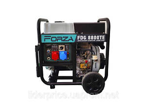Генератор дизельний FORZA FDG8800TE 6.0/6.5 кВт 220/380В з електрозапуском, оригінал!