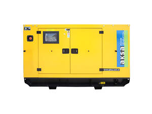 Генератор дизельный AKSA - A4CRX46TI, трехфазный 230/400V, 50Hz, 110KVA (88КВт), объем 155л, комплектуется