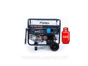 Генератор ГАЗ/бензиновий Forza FPG8800E 6.0/6.5 кВт з електрозапуском, оригінал!