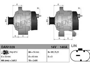 Генератор на A1, A3, Alhambra, Altea, Altea XL, Beetle, Caddy, Eos, Fabia, Golf, Ibiza, Jetta, Leon, Octavia, Polo, Q...