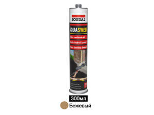 Герметик полиуретановый 300мл, бежевый, Aquaswell, Soudal [000020000000074100] Соудал, Бежевый