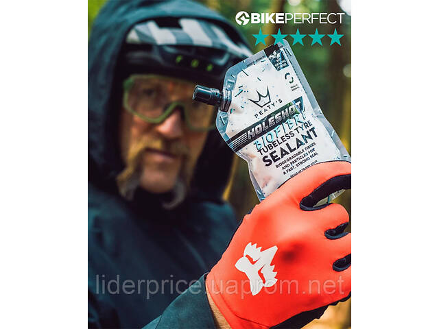 Герметик бескамерный Peaty's Holeshot BioFibre Tubeless Tyre Sealant, 25L, Оригінал! - Фото 3