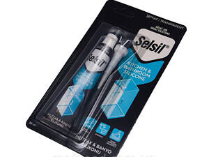 Герметик для душевых SELSIL силиконовый Прозрачный. тюбик V=50 мл. [12] (20V242)