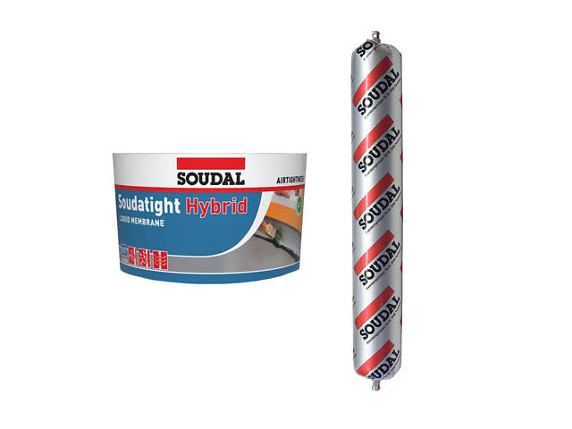 Герметик для зовнішніх робіт SMX-полімер 600 мл сірий [000020000000087201] SWS Soudatight Hybryd Soudal - Фото 2