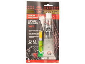 Герметик силіконовий RTV формувач прокладок високотемпературний +300°С сірий 85г ОАЕ ASMACO (6371241)