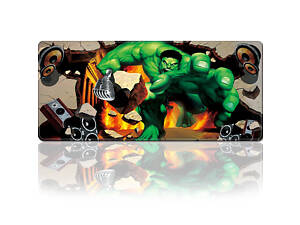 Геймерский коврик, игровая поверхность Primo Hulk Singer 40х90см