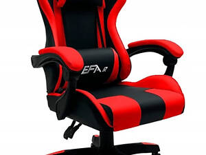 Геймерське крісло, що обертається, для офісу, чорно-червоне, сучасне KL-432
