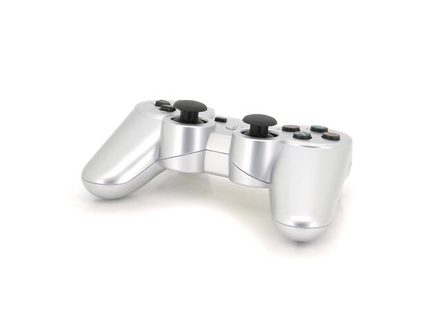Геймпад бездротовийї для PS3 SONY Wireless DUALSHOCK 3 (Silver), 3.7V, 500mAh, Blister - Фото 3