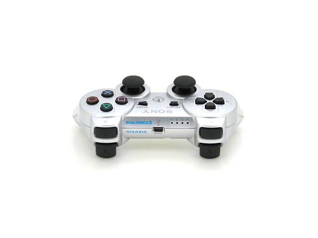 Геймпад бездротовийї для PS3 SONY Wireless DUALSHOCK 3 (Silver), 3.7V, 500mAh, Blister - Фото 6