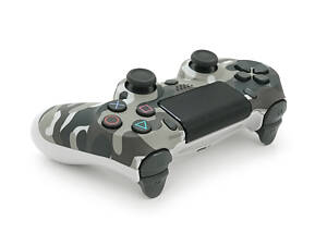 Геймпад Brazzers бездротовий для PS4 Wireless DUALSHOCK 4, роз'єм для навушників, LED light bar, Haki-Silver,