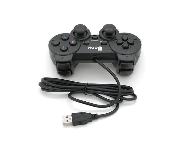 Геймпад Brazzers BR-Ucom дротовий для ПК, USB 2.0, Black, Blister - Фото 2