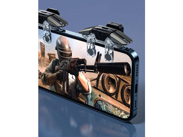 Геймпад триггер для смартфона Union JS 65 с Air Mapping макросом до 50 нажатий для PUBG пабг COD Standoff 2 iOS Android - Фото 3