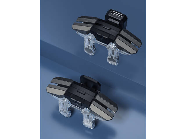 Геймпад триггер для смартфона Union JS 65 с Air Mapping макросом до 50 нажатий для PUBG пабг COD Standoff 2 iOS Android - Фото 6