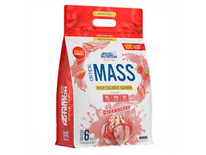 Гейнер Applied Nutrition Original Critical Mass Weight Gainer (6kg - 25 Servings) (Strawberry)