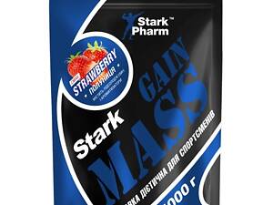 Гейнер Stark Pharm Stark Gain Mass 1000 g 10 servings Strawberry (000005170)