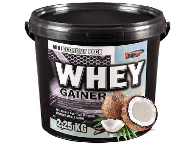 Гейнер Vision Nutrition Whey Gainer 2.25 кг, Coconut - Фото NaN
