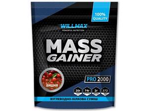 Гейнер Willmax Mass Gainer 2000 g 20 servings Cherry (000021898)
