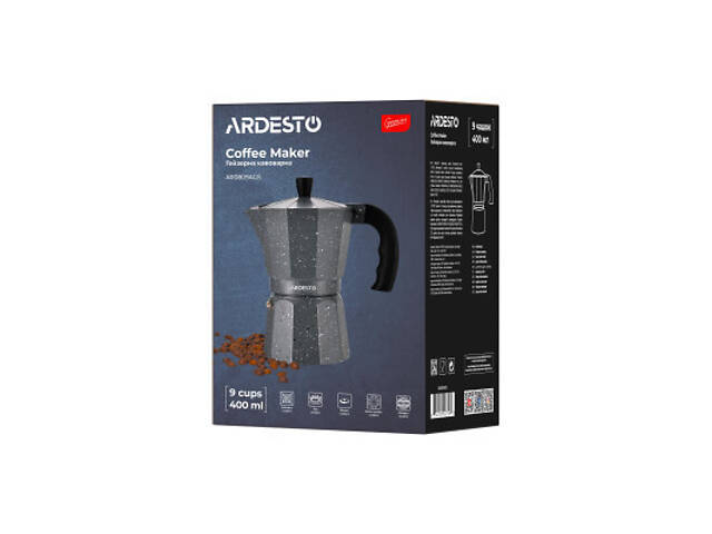 Гейзерна кавоварка Ardesto Gemini Molise 9 чашок (AR0809AGS) - Фото 5
