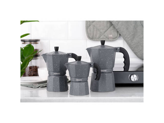 Гейзерна кавоварка Ardesto Gemini Molise 9 чашок (AR0809AGS) - Фото 10