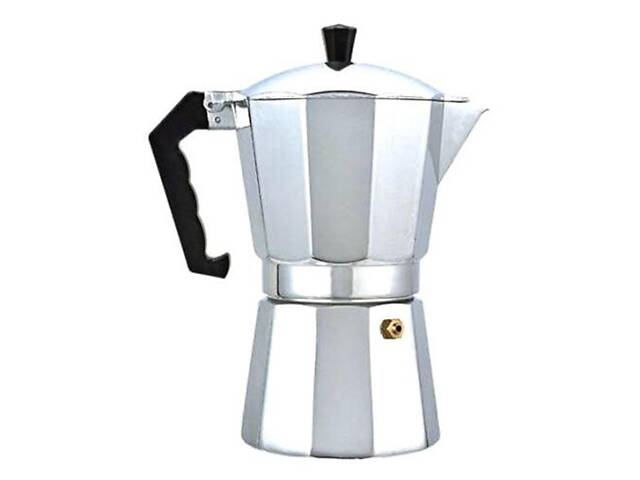 Гейзерна кавоварка Benson BN-155 150 мл 3 чашки сіра - Фото 3