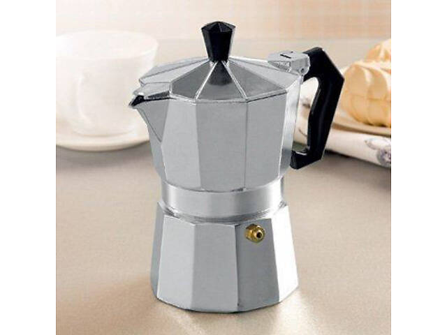Гейзерна кавоварка Benson BN-156 300 мл 6 чашок сіра - Фото 5