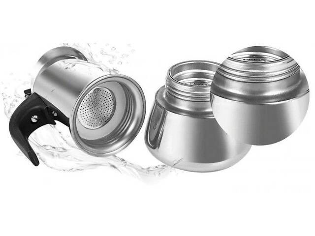 Гейзерна кавоварка Edenberg EB-1806 6 чашок 330 мл - Фото 3