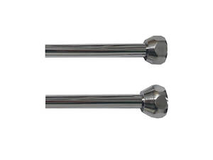 Гнучка підводка Albertoni 3/8-1/2 ВВ хром d10мм мідна FLEXY CHROME 40