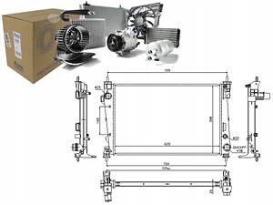 РАДИАТОР ДЛЯ ALFA ROMEO GIULIETTA 1.6D/2.0D 0