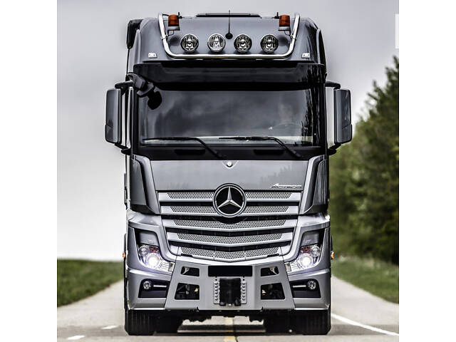 Гидравлический набор Hyva на Mercedes Actros с алюминиевым баком