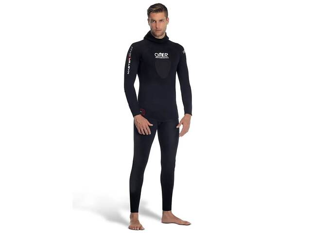 Гидрокостюм Omer Master Team 7 mm Wetsuit Long Black XL (1053-6707MT5) - Фото 1