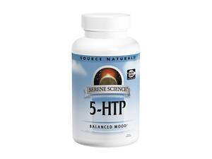 Гидрокситриптофан 5-HTP 100мг Serene Science Source Naturals 60 капсул