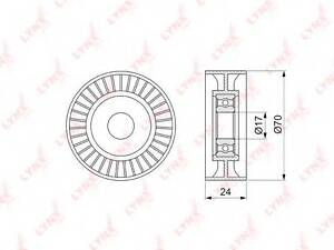 гідронатягувач CAMRY ASV40 2ARFE 09- ГЕНЕРАТОРА TOYOTA 1662036030 на TOYOTA IST (NSP1_, NLP1_, ZSP1_, NCP11_)