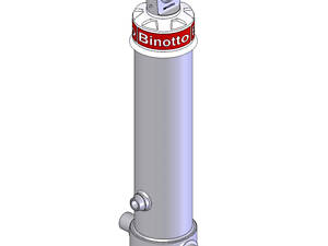 Гідроциліндр MF ANT 169-5-7128 RP-D1737 (фронтальний з вухом) BINOTTO