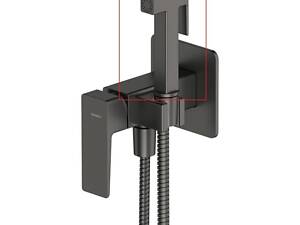 Гигиеническая воронка Omnires Bidetta graphite (BIDETTA3-RGR)