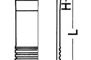 Гильза цилиндра для моделей: IVECO (EuroTrakker, EuroTech,Stralis,Trakker)