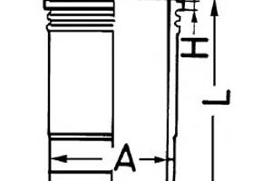 Гільза циліндра для моделей:MERCEDES-BENZ (O,O,TOURISMO,MK,SK,NG,O,O)