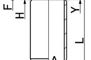 Гільза циліндра для моделей: VOLVO (FL, F)