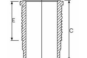 Гильза цилиндра блока двигателя 1467005000