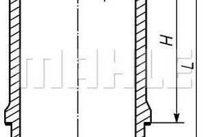 Гильза цилиндра блока двигателя 209WN2201