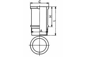 Гильза цилиндра блока двигателя