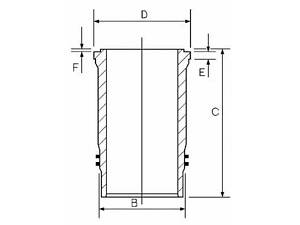 Гильза цилиндра блока двигателя