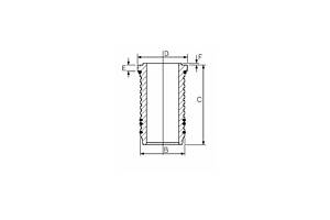Гильза цилиндра блока двигателя