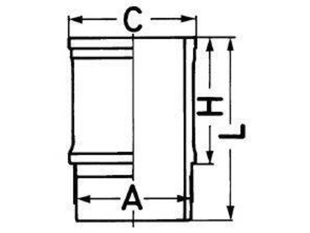 Гильза цилиндра KOLBENSCHMIDT 89541110 на SCANIA 4 - series