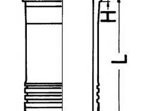 Гильза цилиндра KOLBENSCHMIDT 89826110 на VOLVO FM 9