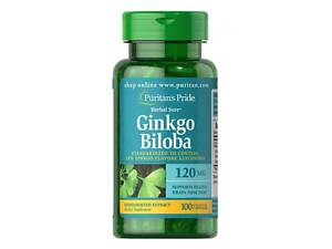 Ginkgo Biloba Standardized Extract 120mg - 100caps
